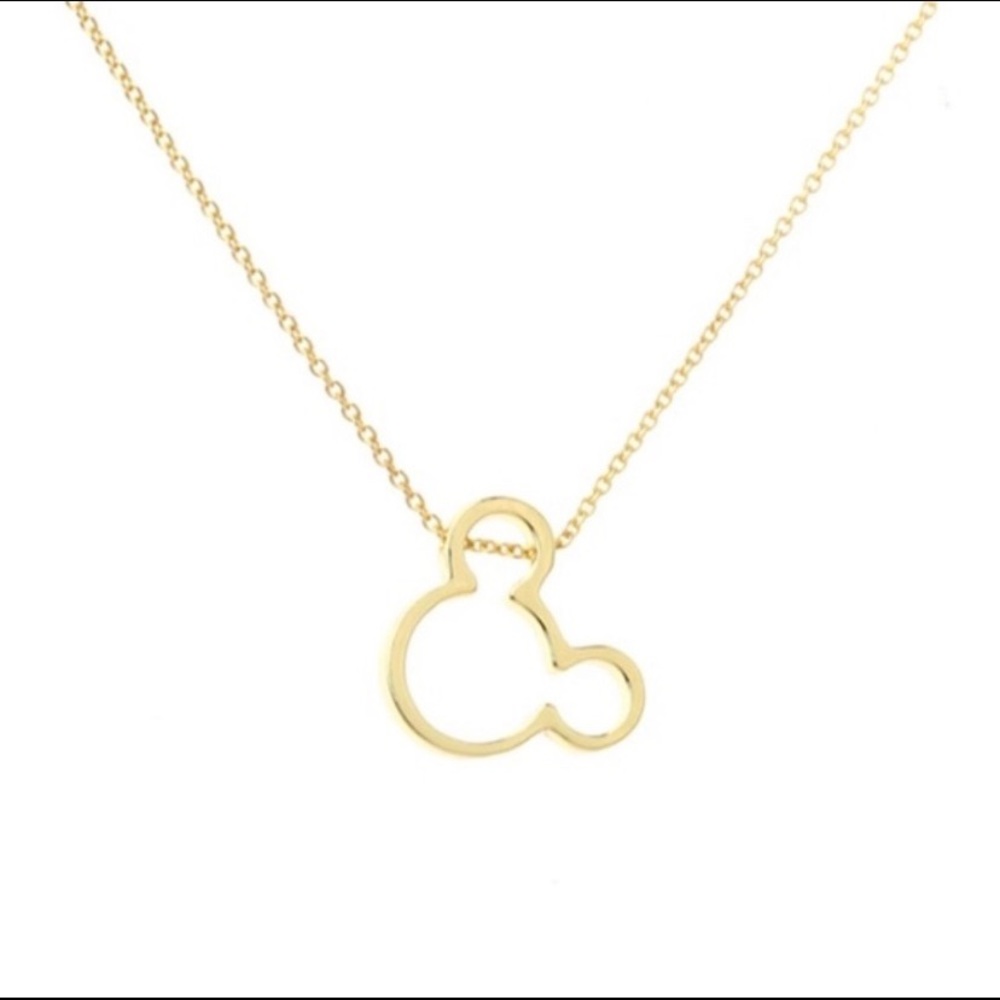 🔥🆕 Gold Mickey Mouse Necklace HP 8/21/20 - Picture 2 of 3